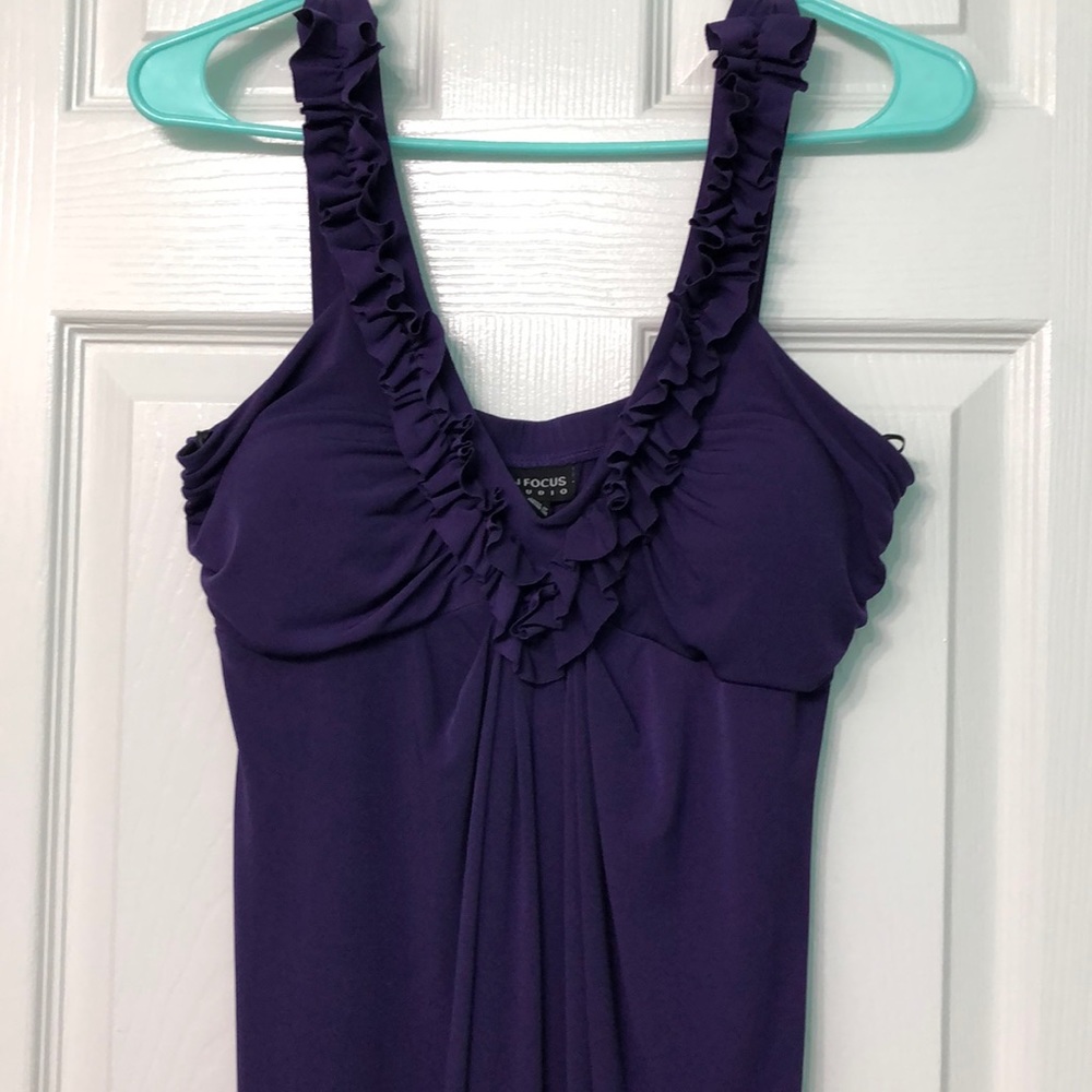 Purple dress